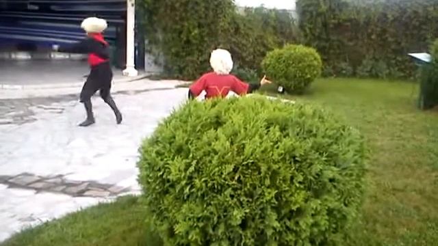 Осетинская свадьба" Горский танец" Леван Валиев смотреть онлайн