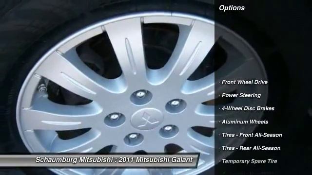 2011 Mitsubishi Galant - 4dr Car Schaumburg IL U5646 смотреть онлайн