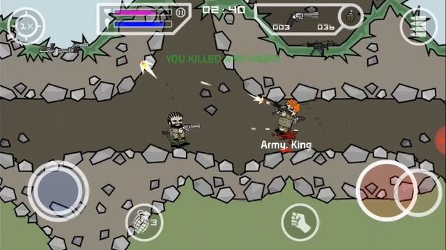 Прохождения mini militia смотреть онлайн