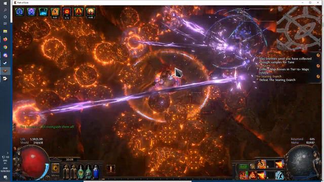 PoE Tanking Exarch Incineration смотреть онлайн