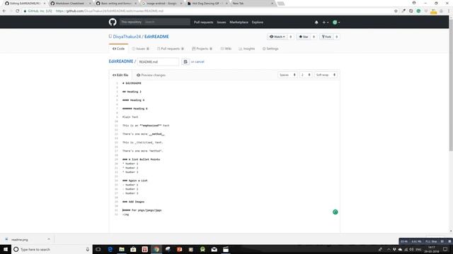 Marking Down Text In a README file on Github смотреть онлайн
