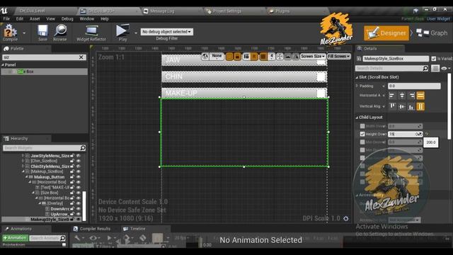 Unreal Engine | Character Editor Clone | Full tutorial With ALS - design our widget - UI | Part 6 смотреть онлайн
