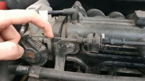 Подтяжка тросика дросселя