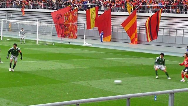 2009/02/22 名古屋グランパス　PSM＠岐阜戦　隼磨と彬のパス交換 смотреть онлайн