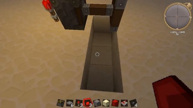 Minecraft 1.6.1: How To Make A 1x3 or a 1x2 Piston Door смотреть онлайн