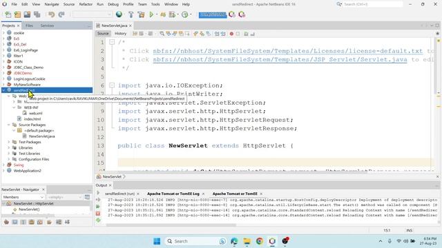 #09 sendRedirect Method in Servlets | forward() vs sendRedirect() Method | How to redirect response смотреть онлайн