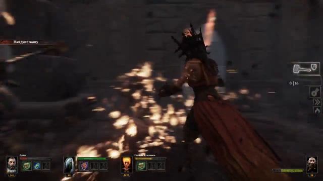 Warhammer: End Times -Vermintide. Фирстран "Замок Драхенфельса" смотреть онлайн