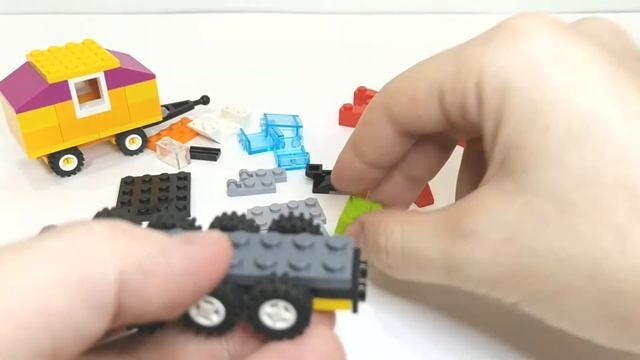 Как сделать ПАРОВОЗ из ЛЕГО классик?! LEGO Classic 10715 Лего самоделки Канал Lil Bambino смотреть онлайн