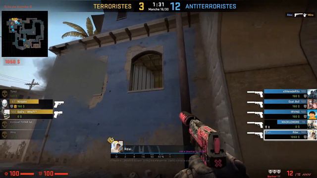 Ace mirage | HS ONLY | CS GO смотреть онлайн