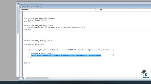 Excel VBA-Userform (13 Message Box i Input Box ) смотреть онлайн