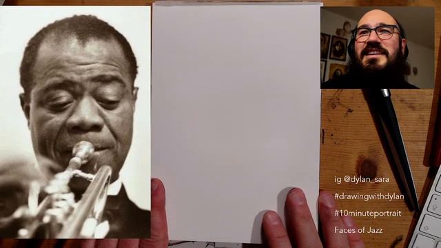 Draw With Me! 10 minute Portraits - faces of JAZZ смотреть онлайн