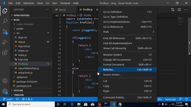 React tutorial in Hindi #18 Conditional rendering | If Condition смотреть онлайн