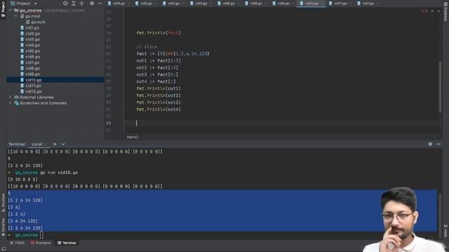 Arrays & Slices in Golang | GOLANG BEGINNER COURSE смотреть онлайн