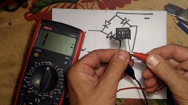 Как проверить диодный мост. смотреть онлайн