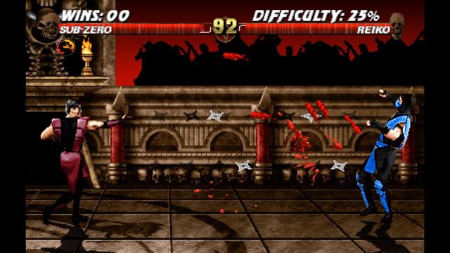 Mortal Kombat II™ Blood Storm® - Sub-Zero(Mk2) Vs Reiko(Mk4) смотреть онлайн