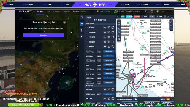 🔴MSFS2020 | VATSIM | PMDG B738 | 🛫LEIB-LEMH-LFMN-LIRF-LDSP-LGKR-LWOH🛬🎄👍 смотреть онлайн