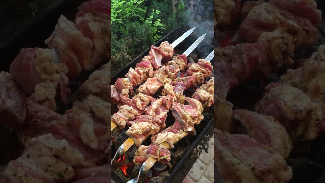 Шашлык из домашней свинины
