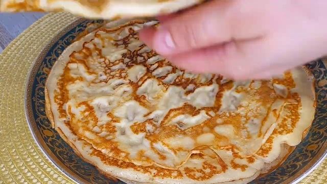 Блины "ШЕСТЬСОТ" Я 1,5 ГОДА искала этот рецепт! Теперь готовлю только к БОЛЬШИМ ПРАЗДНИКАМ!ГЕНИАЛЬН смотреть онлайн