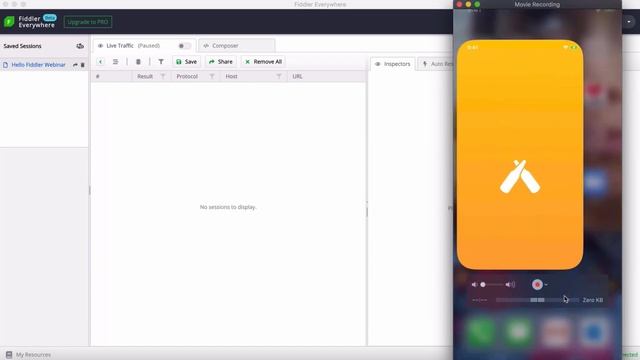 Debugging on iOS and Android with Fiddler Everywhere смотреть онлайн