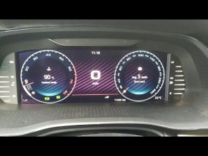 Шкода Октавия А 8! NEW!!! Как сбросить межсервисный интервал на цифровой панели.