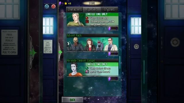 Doctor Who Legacy - Current Store Options смотреть онлайн
