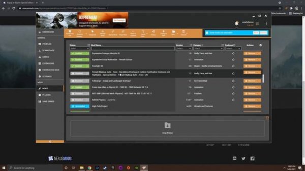 Install Skyrim Script Extender (SKSE) the EASY WAY