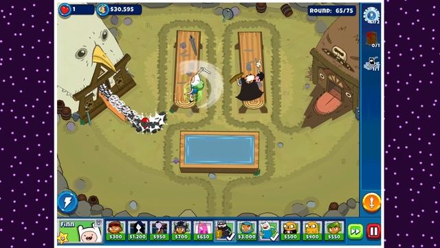Can Finn and Dungeon Finn Beat Impoppable? 2 Towers Impoppable (Battd Bloons Adventure Time TD) смотреть онлайн