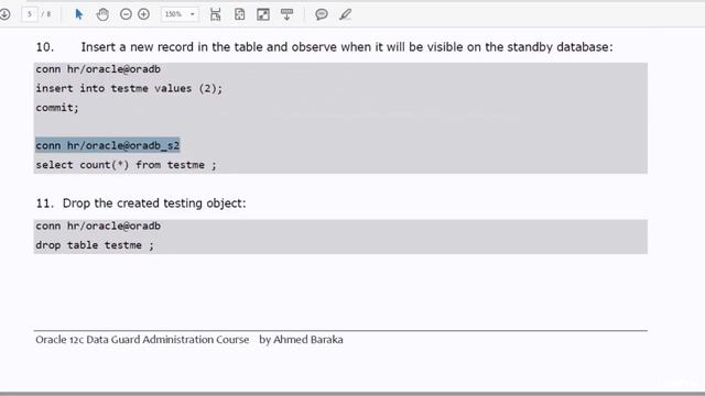 Oracle 12C Data Guard Administration - Implement Active Guard & Standby Database смотреть онлайн