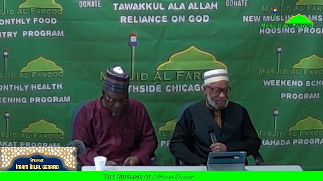 MASJID AL FAROOQ ||The Muslims of African Descent Lecture|| Early Muslim African Descendants 2/3/24 смотреть онлайн