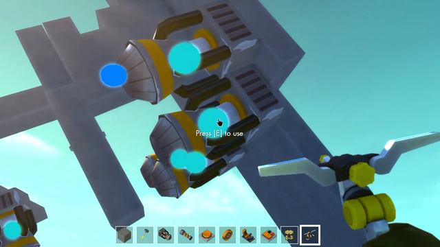 Scrap Mechanic Крыша едет не спеша. Безумство Cloud`a и NilfgorN`а. смотреть онлайн