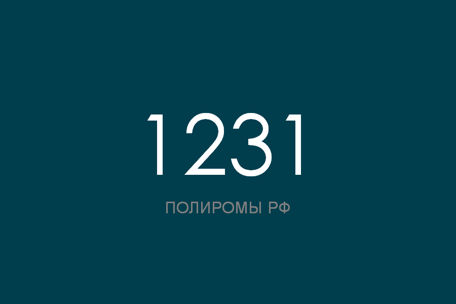 ПОЛИРОМ номер 1231 смотреть онлайн