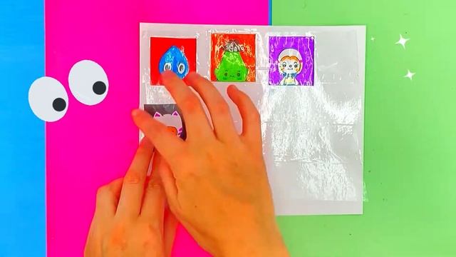 ?НАКЛЕЙКИ ТОКА БОКА своими руками БЕЗ ДВУСТОРОННЕГО СКОТЧА ☀️Toca Life World смотреть онлайн