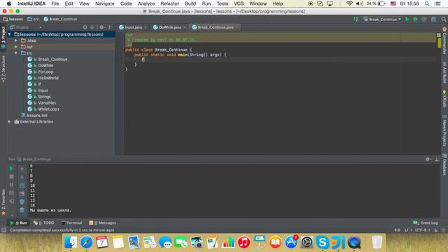 Y2mate.mx-Java для начинающих. Урок 9_ Операторы break и continue-(720p60) смотреть онлайн