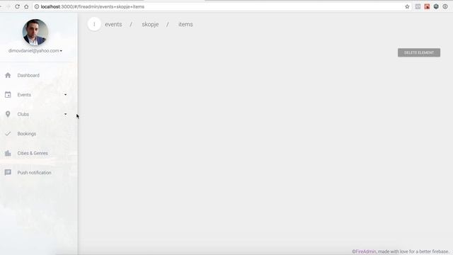 FireAdmin Step 11 Appereances existing template Firebase admin console смотреть онлайн