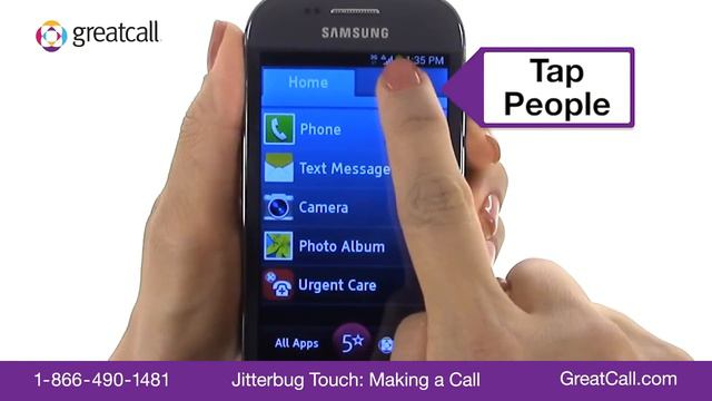 How to Make a Call on Jitterbug Touch смотреть онлайн