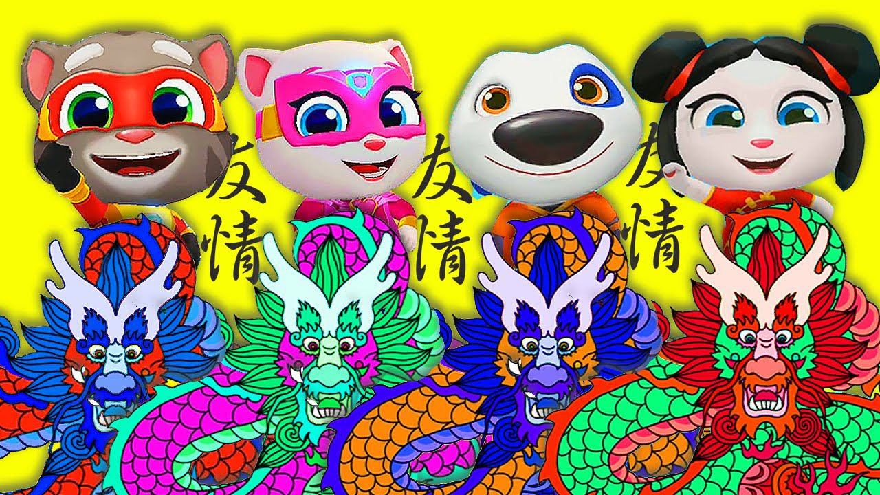 ГОВОРЯЩИЙ ТОМ ПОГОНЯ ГЕРОЕВ TALKING TOM HERO DASH против БЕГ ЗА ЗОЛОТОМ GOLD RUN смотреть онлайн