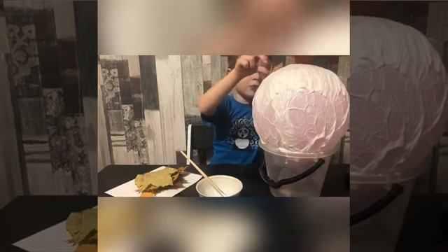 Поделка "Осенний ночник" смотреть онлайн