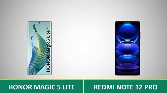 Honor Magic 5 Lite vs Redmi Note 12 Pro Deutsch | Vergleich смотреть онлайн