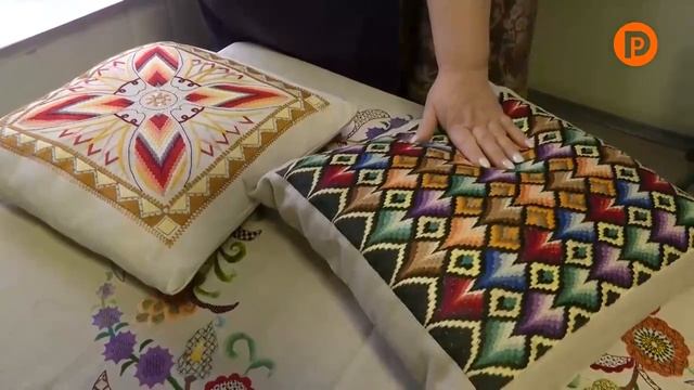 Костромские рукодельницы создают часть «Вышитой карты России» смотреть онлайн