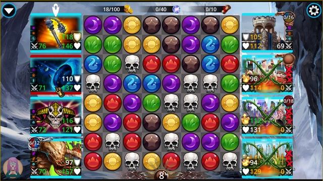 Gems of War - Guild Wars RED Attack for the Week of April 24, 2023 смотреть онлайн