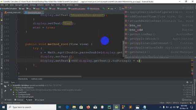 Scientific Calculator using Android Studio || Bangla || смотреть онлайн