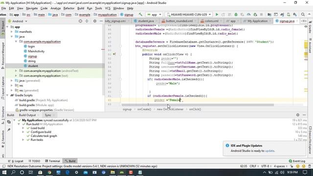 How FIrebase Authentication with Custom Fields Realtime Database in Android Studio By Usmanteach смотреть онлайн