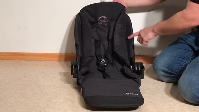 How to Remove and Wash the Textiles on a Cybex Balios S or Balios S Lux смотреть онлайн