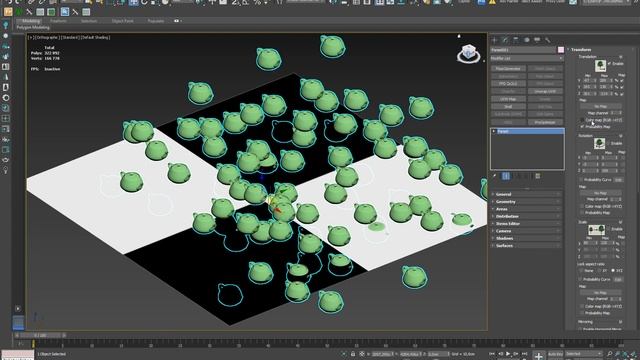 Forest Pack Pro для 3D max. Урок 8. Вкладка "Transform". смотреть онлайн