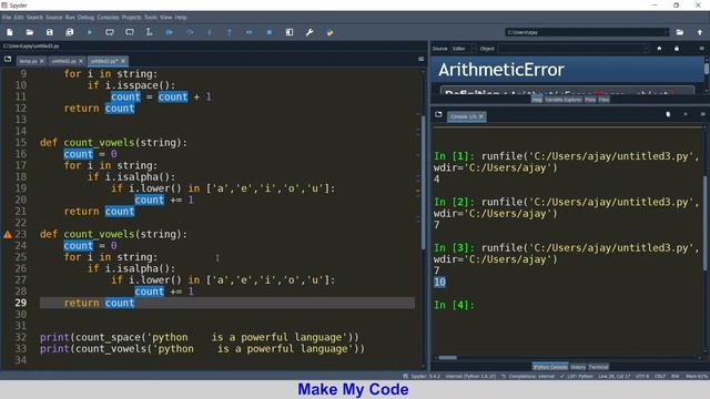 #45 Helper function in Python смотреть онлайн