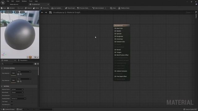 Unreal Engine 5: Введение в Материалы | Урок 7 смотреть онлайн