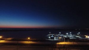 Рассвет ускоренная съёмка.