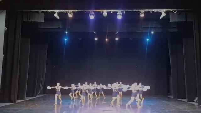 Cheerleading. Team Poland Junior Pom ICU 2021.Чир спорт. Команда Польши юниоры фристайл ЧМ 2021. смотреть онлайн