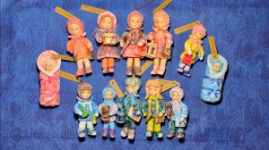 Новые КУКОЛКИ  для пополнения каталога ВАТНЫХ КУКОЛ. Дачный креатив.