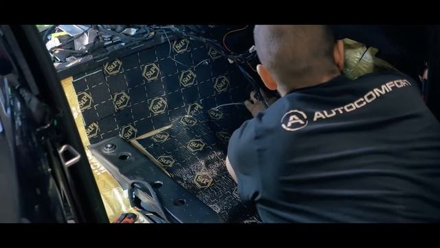 BMW 5 G30 ШУМОИЗОЛЯЦИЯ В AUTOCOMFORT